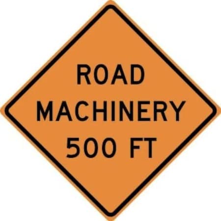 Accuform RIGID CONSTRUCT ION SIGN ROAD MACHINERY FRK611DP